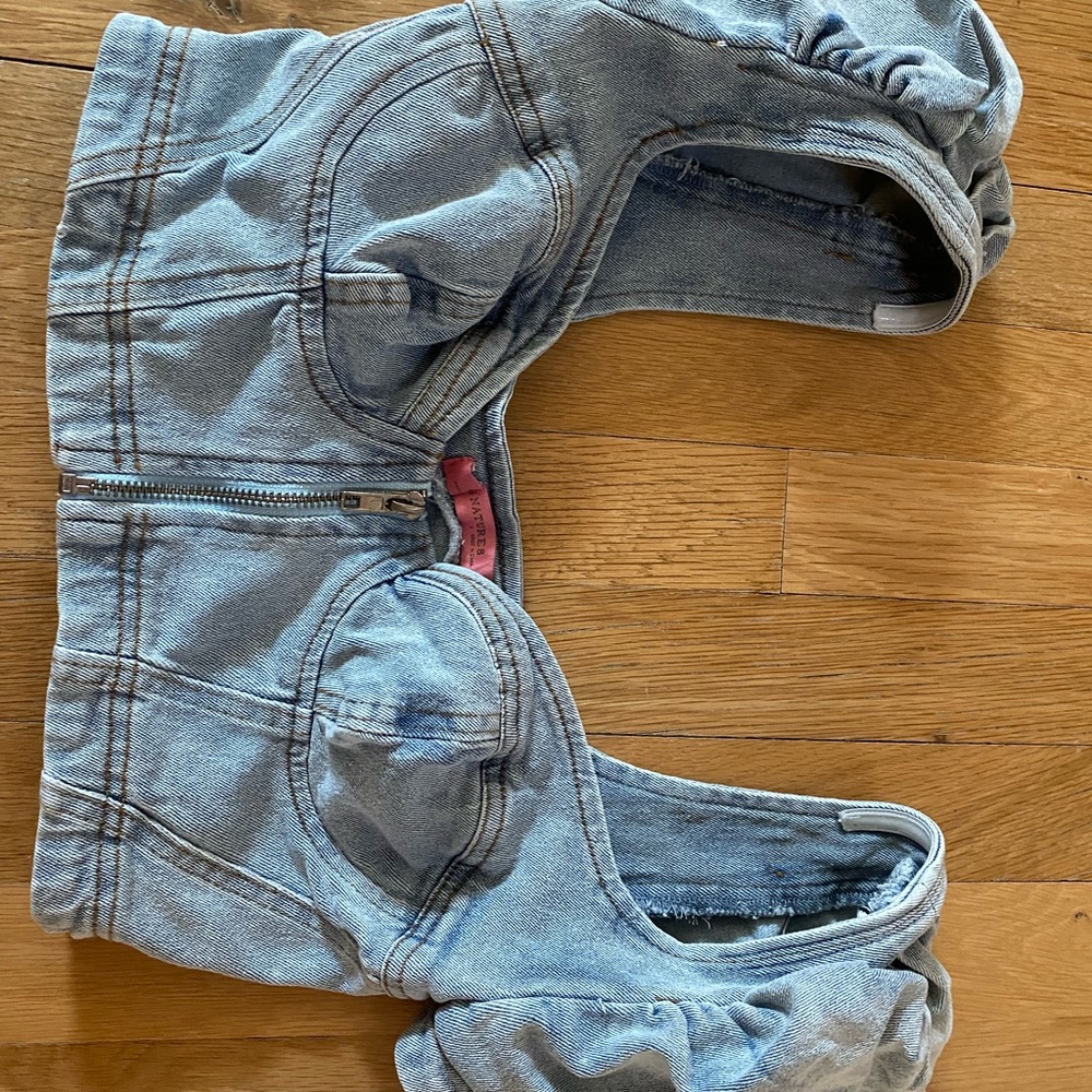 Denim Crop Top